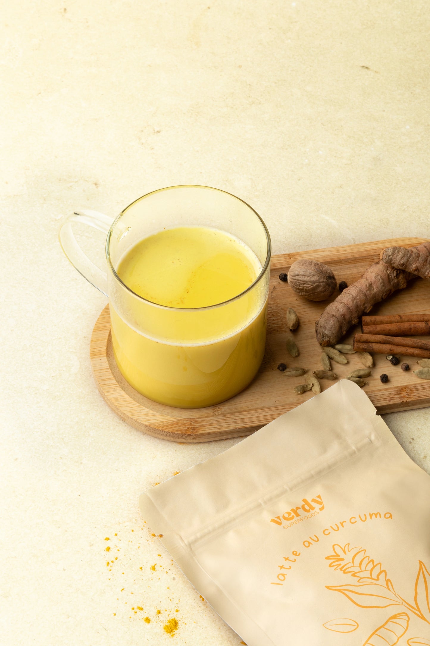 latte curcuma